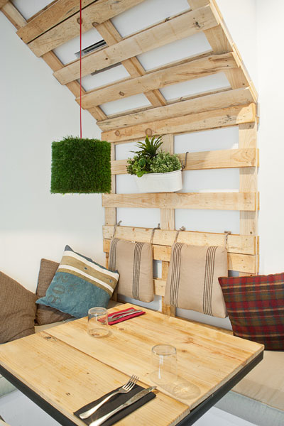 Mesa Remur en el restaurante Mr Frank